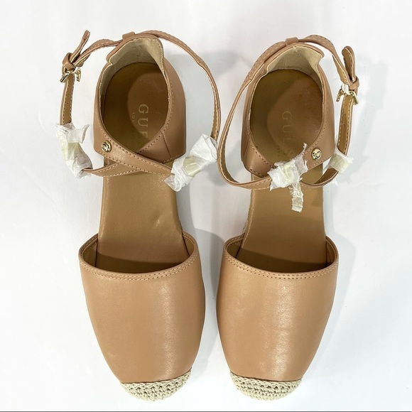 Guess Woman GF Cadey Ankle Strap Sandals - Picture 1 of 10